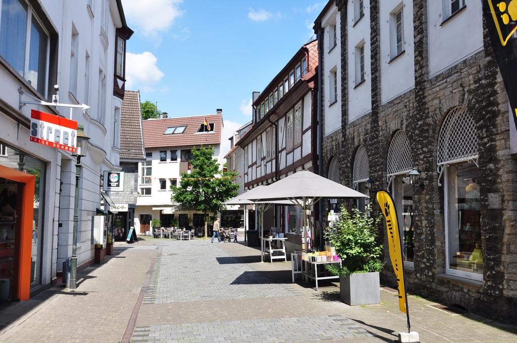 Ferienwohnung Wertschätzer II - Unter der Wehme Detmold Exterior foto