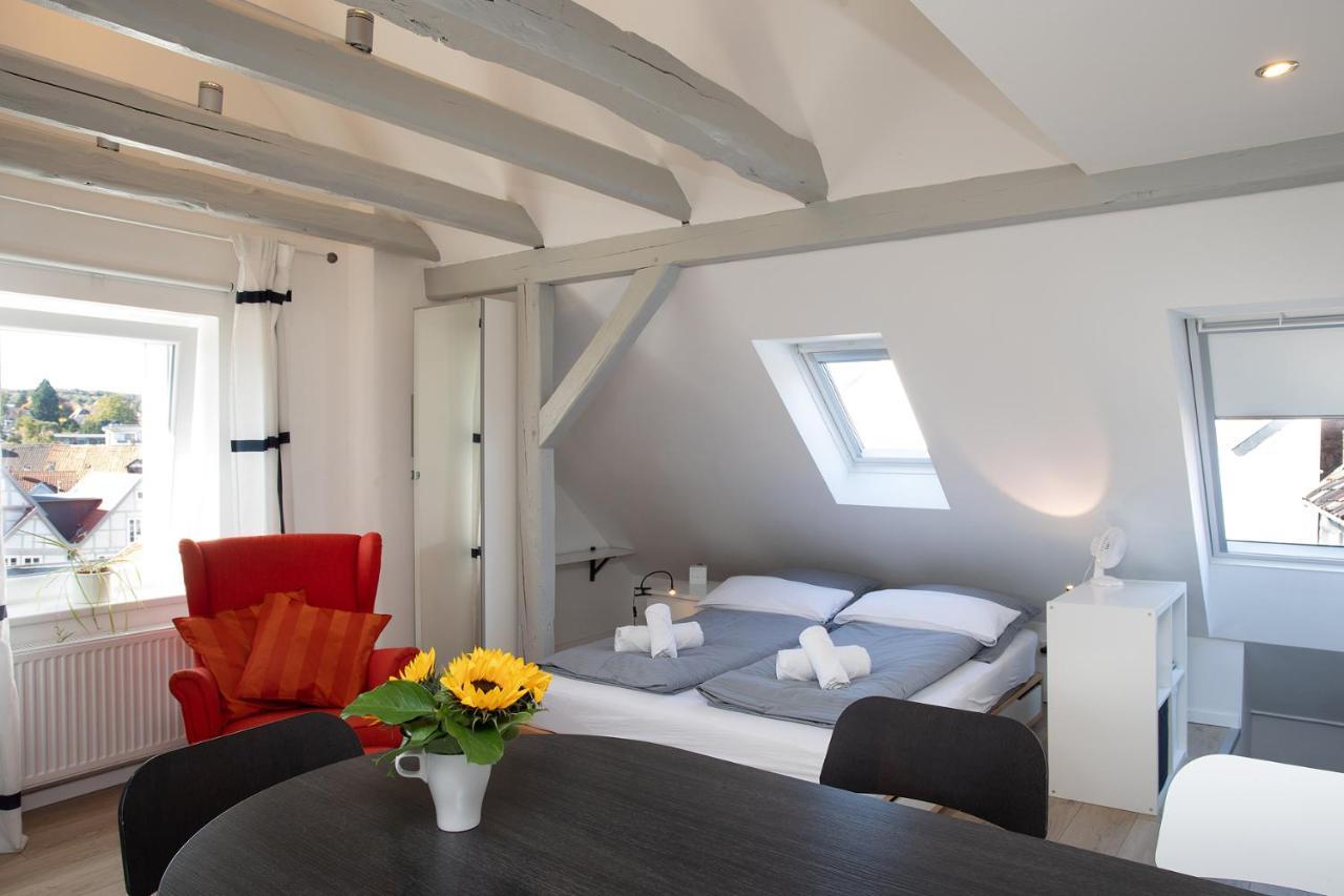 Ferienwohnung Wertschätzer II - Unter der Wehme Detmold Exterior foto